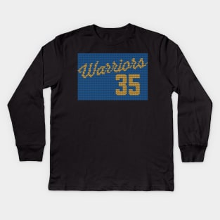 Warriors 35 Kids Long Sleeve T-Shirt